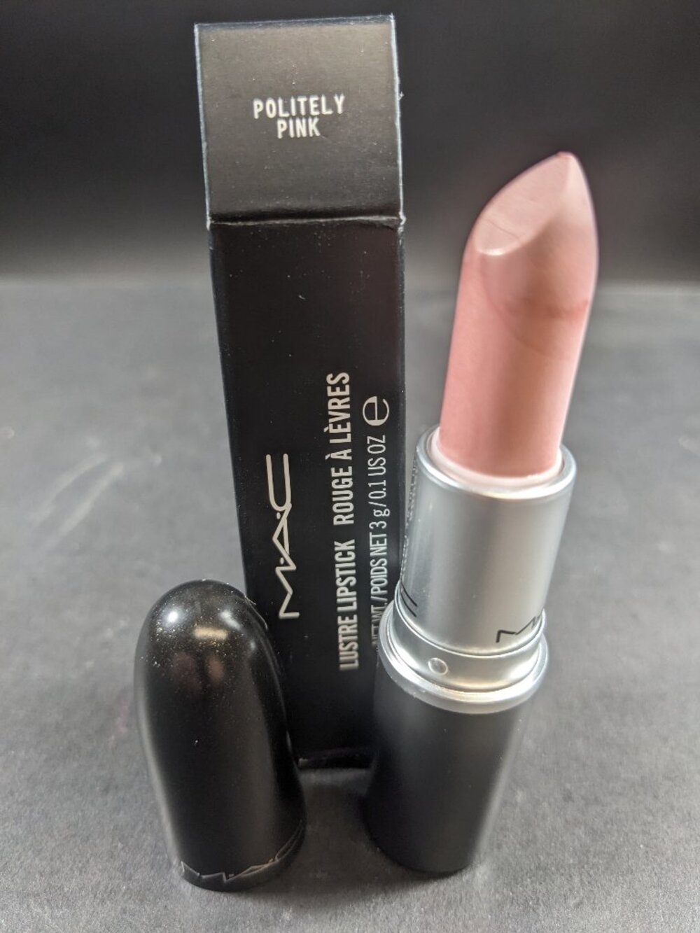 MAC Politely Pink Lustre lipstick